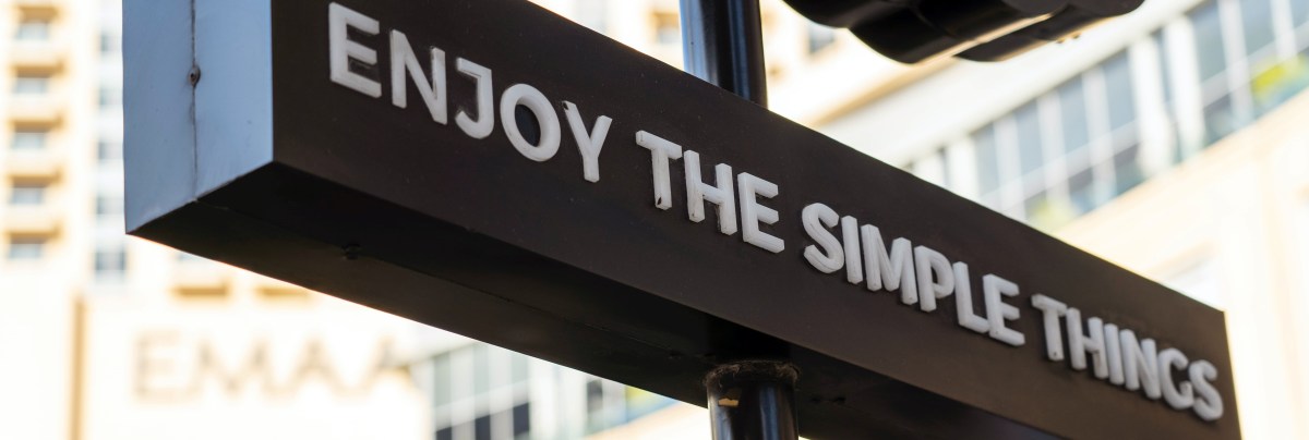 Buy less and be happier for&nbsp;it